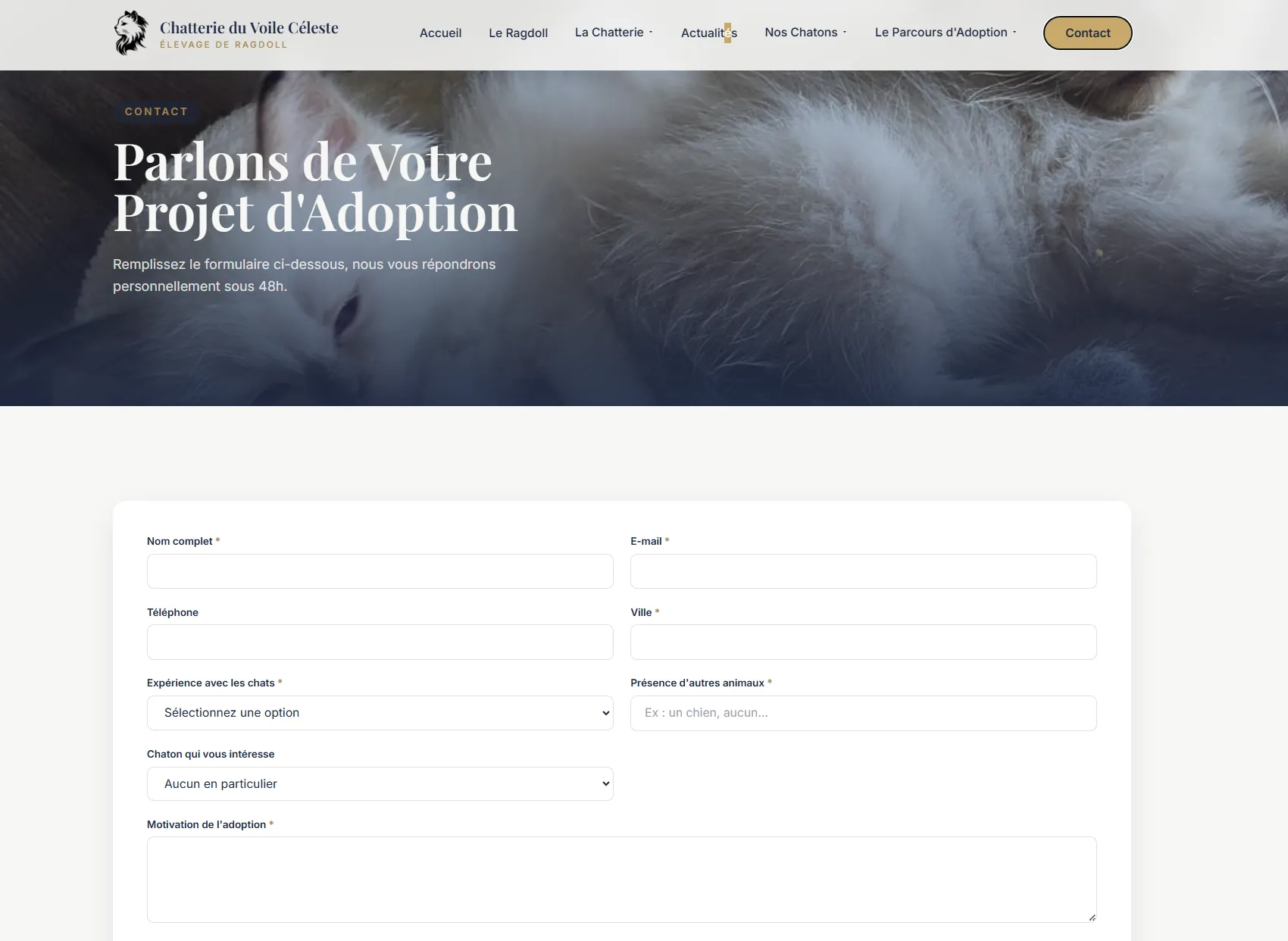 Chatterie Du Voile Céleste — visuel 3